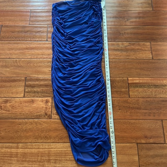 NWT GOOD AMERICAN Mesh Ruched Skirt Swim Cover Up Size Large - Picture 4 of 6